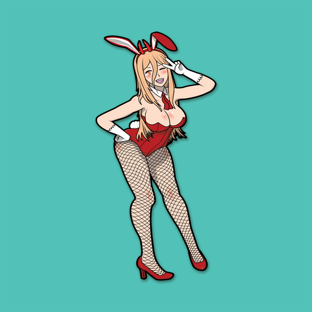 Bunny Girl Power Sticker
