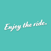 Enjoy The Ride Diecut Sticker
