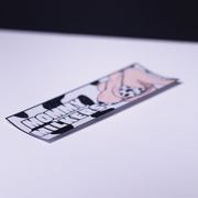 Mommy Milkers Slap Sticker - Black (Glitter Holo)