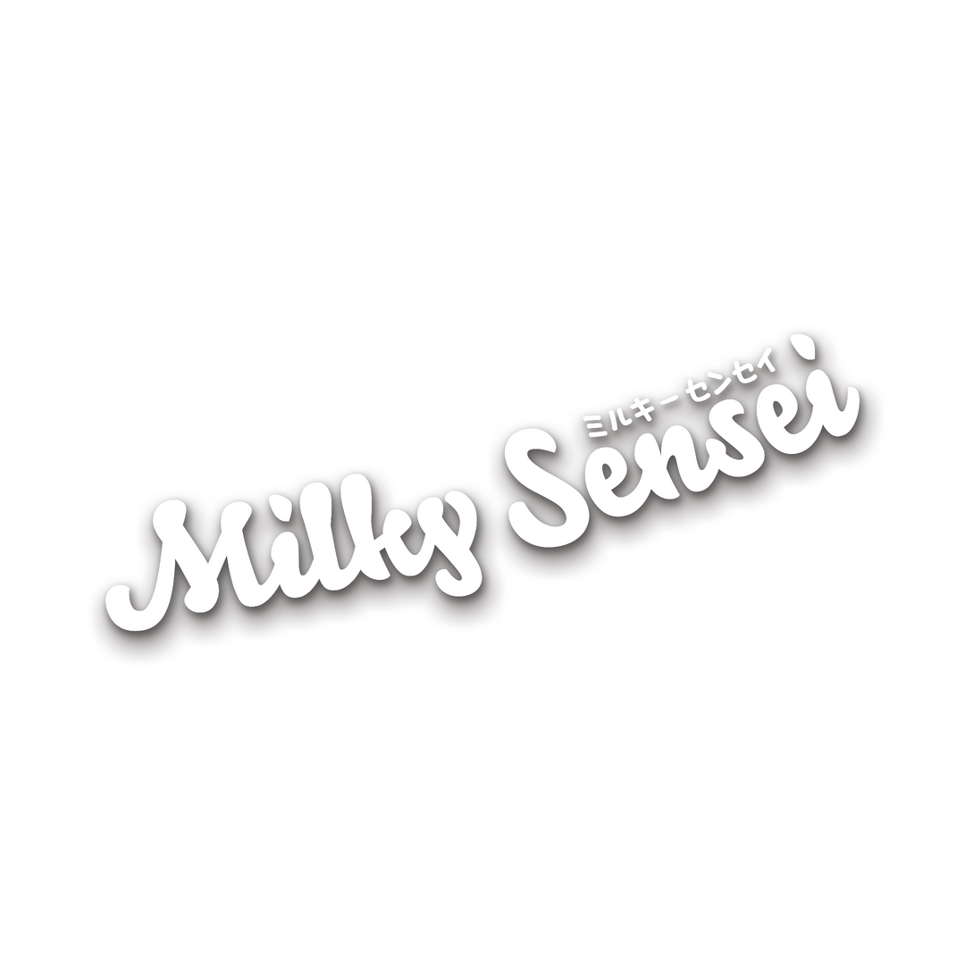 Milky Sensei Cursive Banner