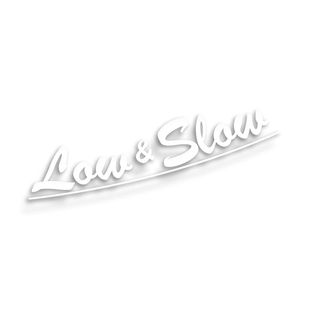 Low & Slow Diecut Sticker