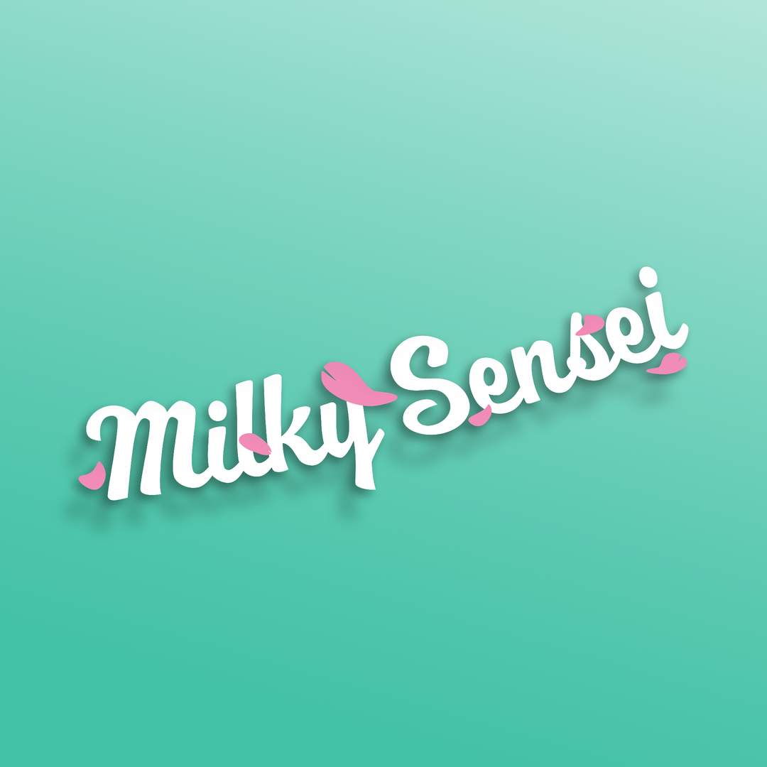 Milky Sensei Sakura Diecut Sticker