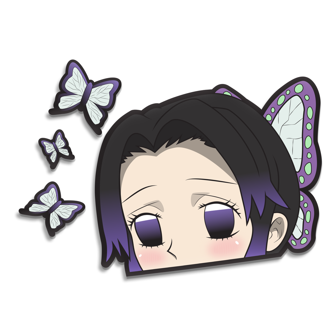 "Butterfly Hashira" Peeker Sticker
