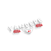 Yandere Diecut Sticker